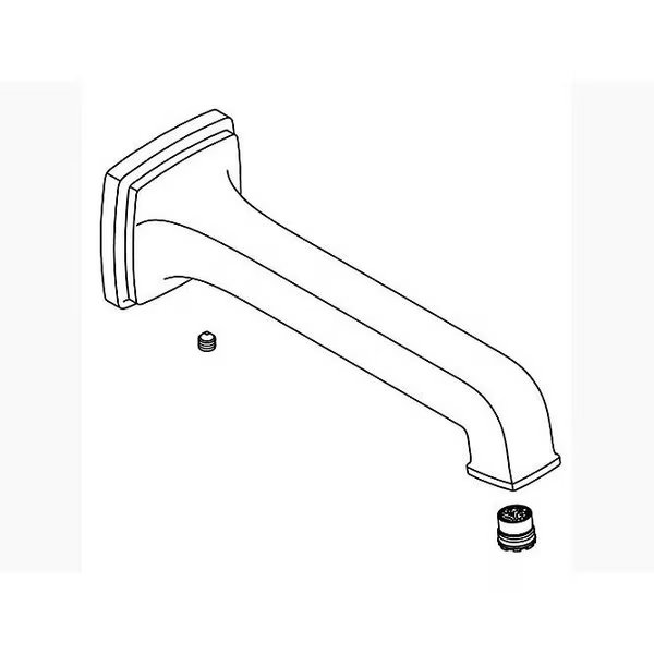 Spout Kit W/ Set Screw, Kohler, Mfr#: 1447716-BN